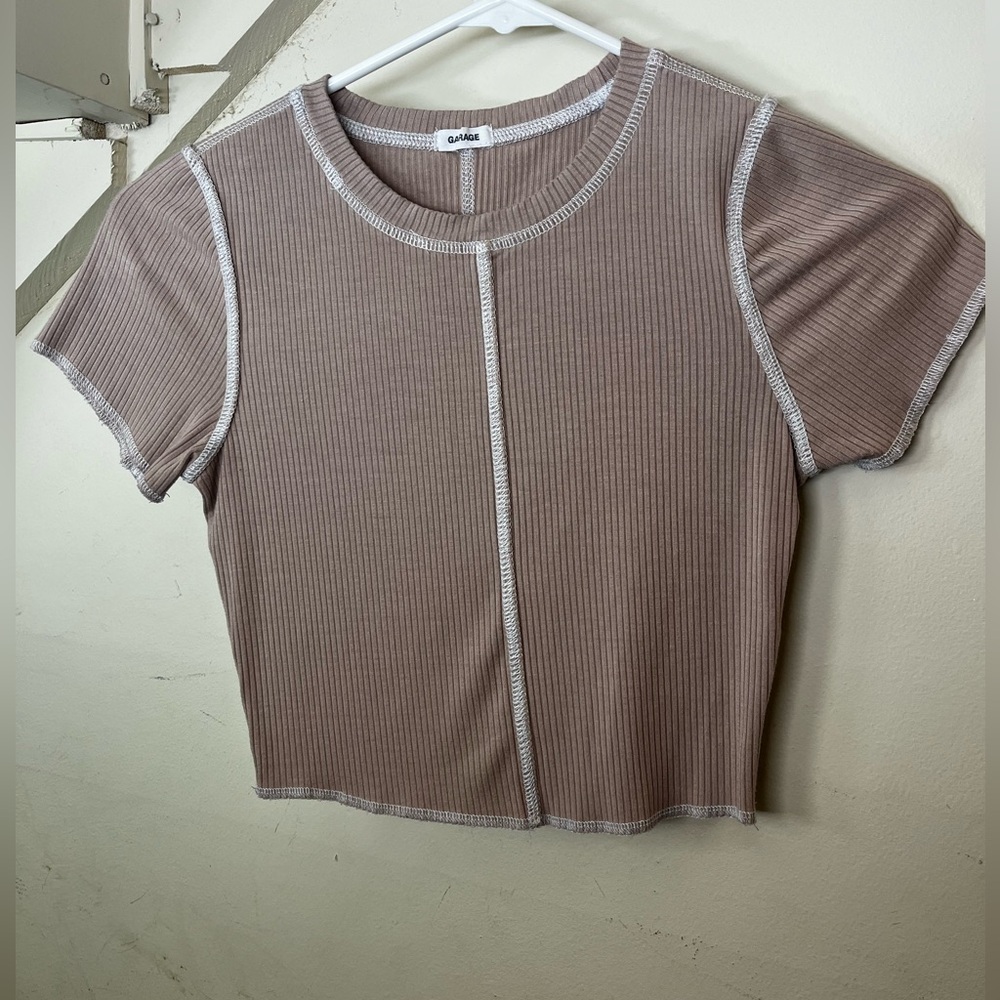Garage crop top